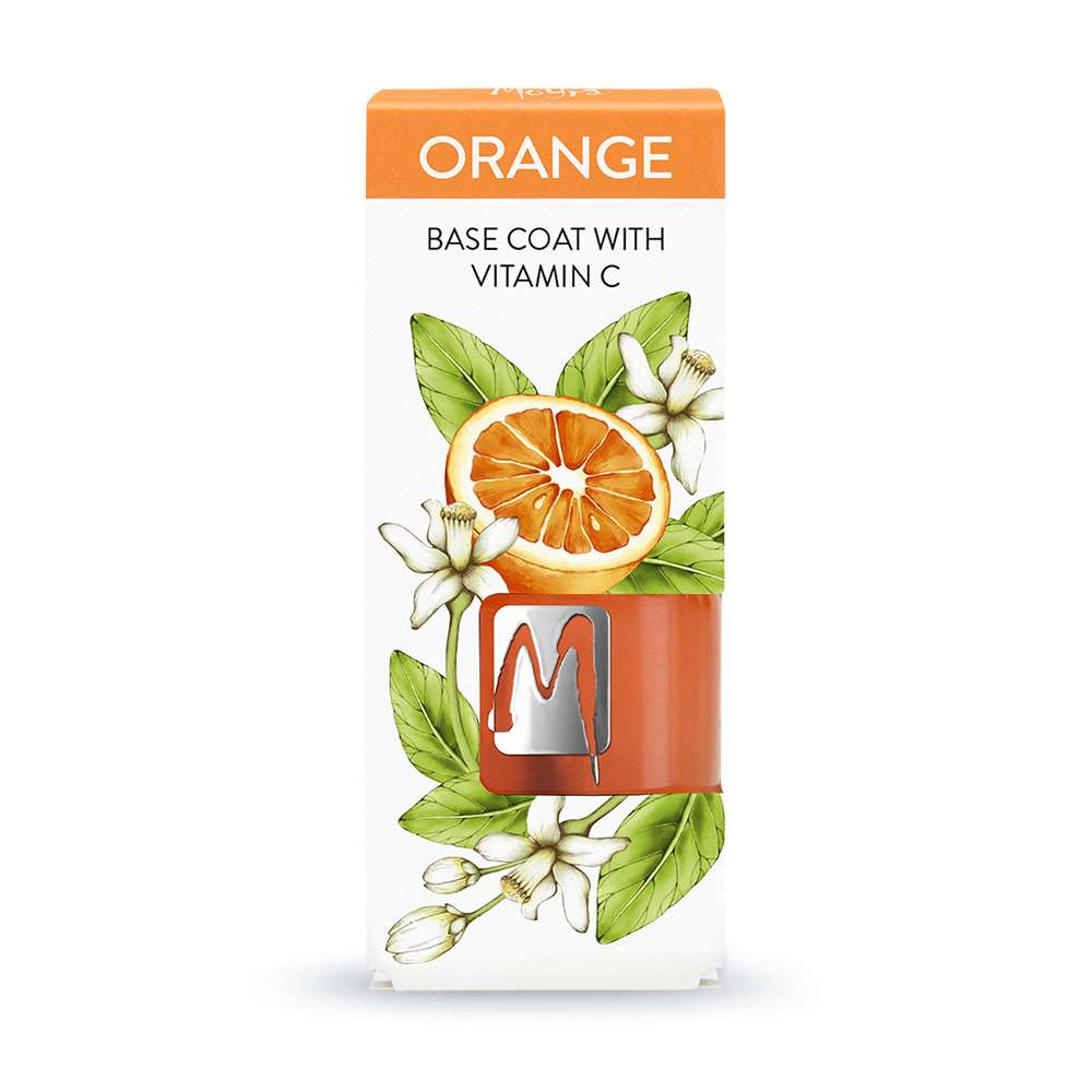 Moyra Orange Basecoat with vitamin C