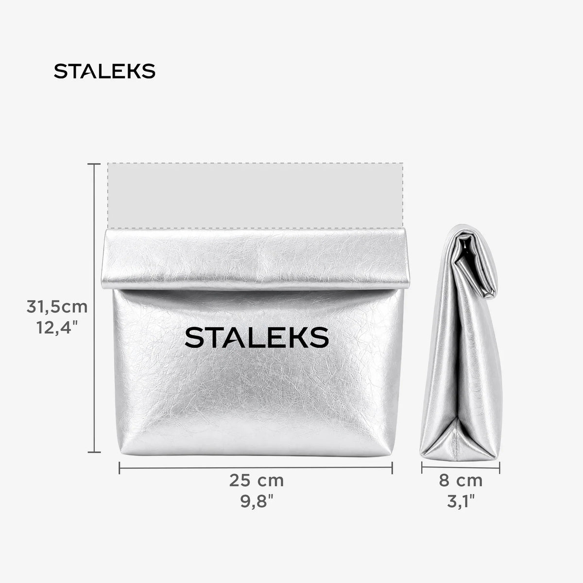 Staleks Cosmetic Bag Silver (size L)