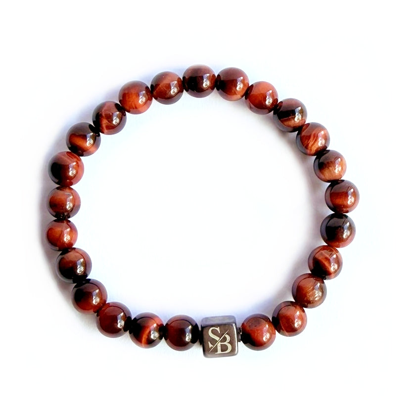 Red Tiger Eye Stones (8mm)