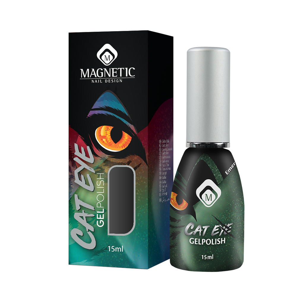 Cat Eye Gelpolish Emerald 15 ml