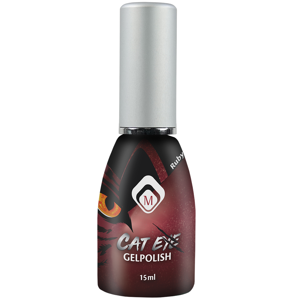 Magnetic Cat Eye Gelpolish Ruby 15 ml – Cat Eye Gellak – 10ForNails