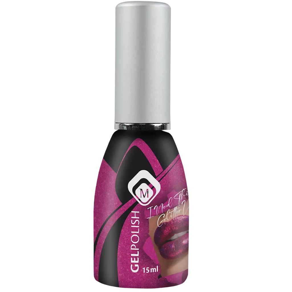 Magnetic Gelpolish I Need This Lipstick Glitter