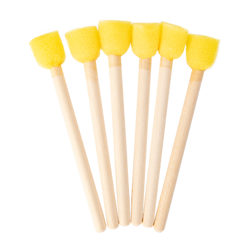 Sponge Brushes 6pcs