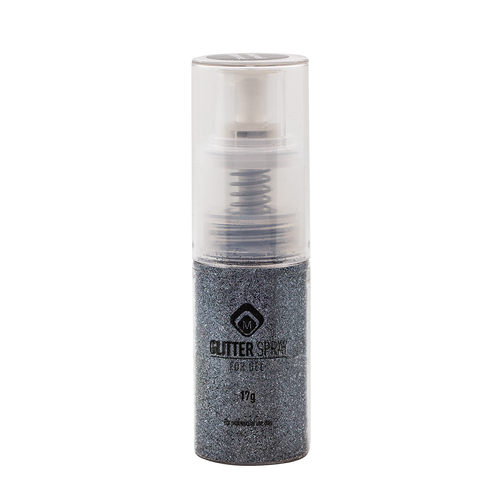 Glitter Spray Steel Grey 17g