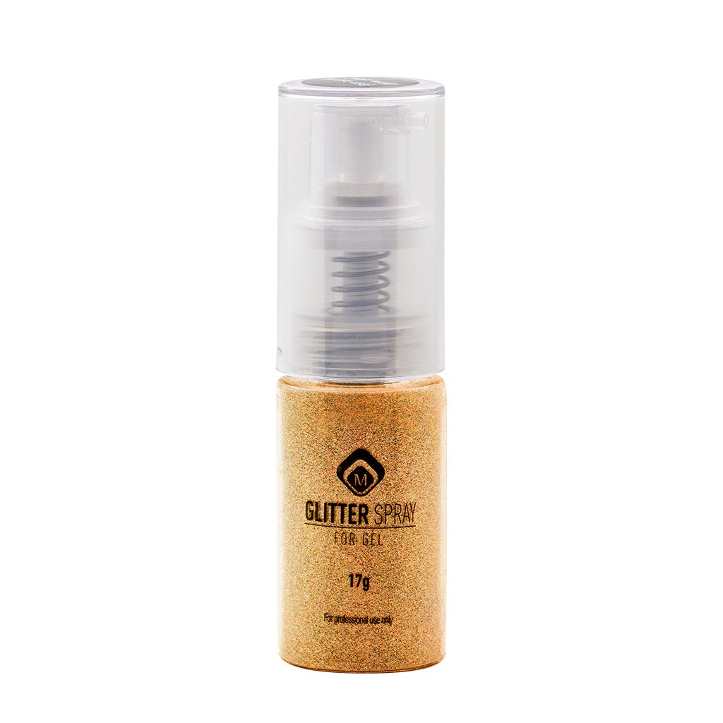 Glitter Spray Ochre Gold 17g
