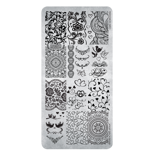 Stamping Plate 10 Wedding