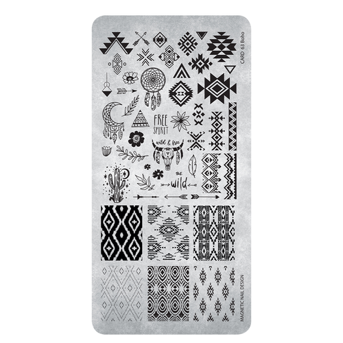 Stampingplate 63 Boho
