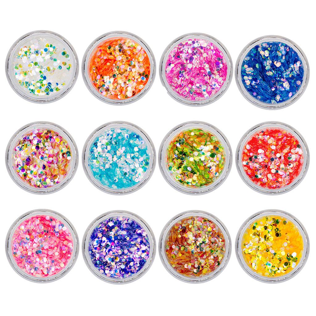 Magnetic Confetti Dots 12 pcs
