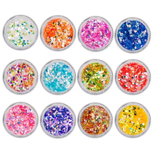 Magnetic Confetti Dots 12 pcs