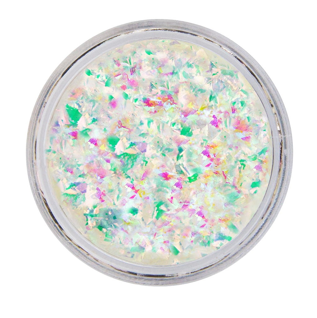 Chameleon Flakes Peacock Green