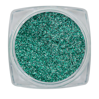 Magnetic Chrome Sparkle Green