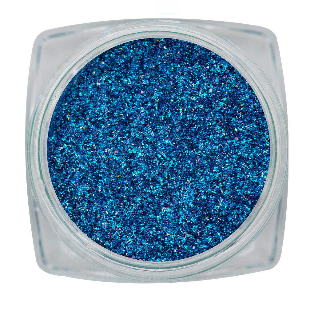 Magnetic Chrome Sparkle Blue