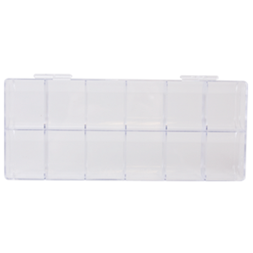 Empty Tip Box 12 Compartments