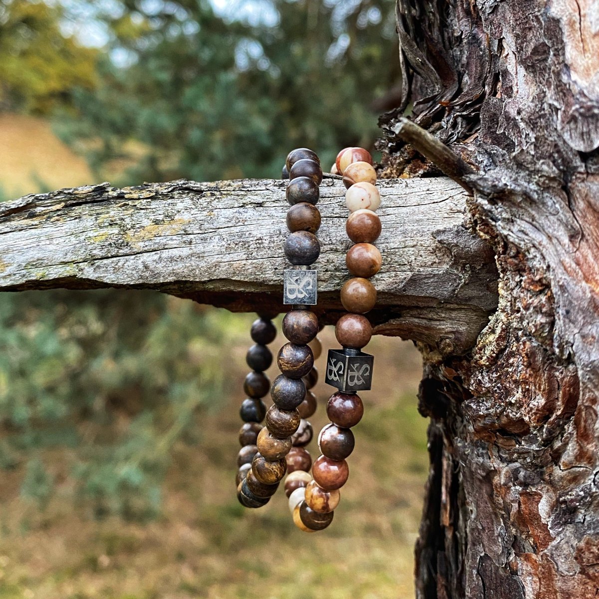 Matte Bronzite Stones (6mm)