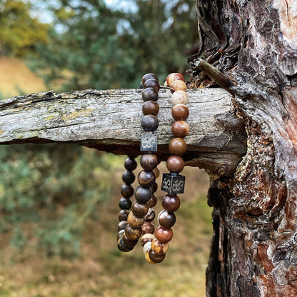 Matte Bronzite Stones (6mm)