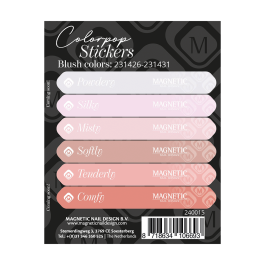 Stickervel Blushes 231426 t/m 231431