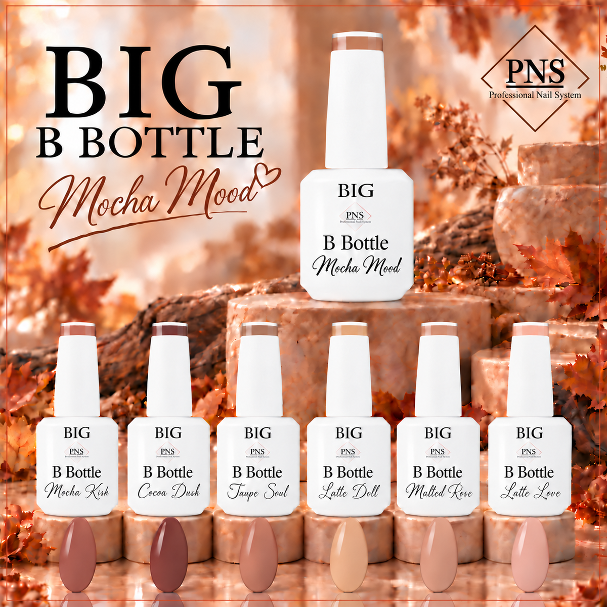 PNS BIG B Bottle Mocha Mood Collection