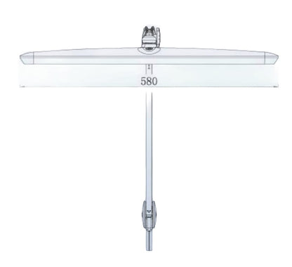PNS zwarte Tafel LED Lamp met klem