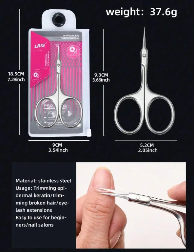 Nagelriemknipper met schuine punt