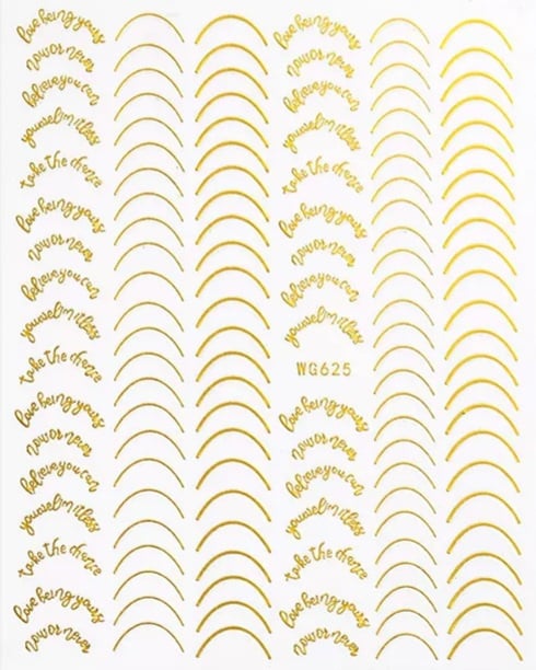 PNS Sticker WG625 Gold