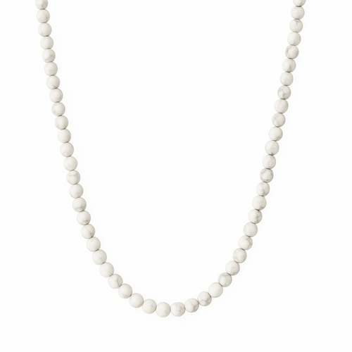 Ivory Veins Necklace (6mm)