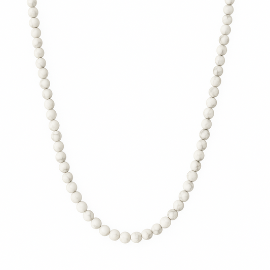 Ivory Veins Necklace (6mm)