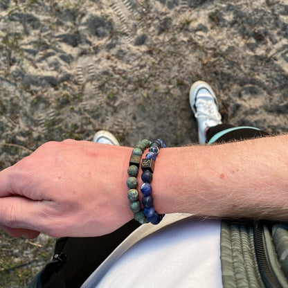 Matte Lapis Lazuli Stones (8mm)