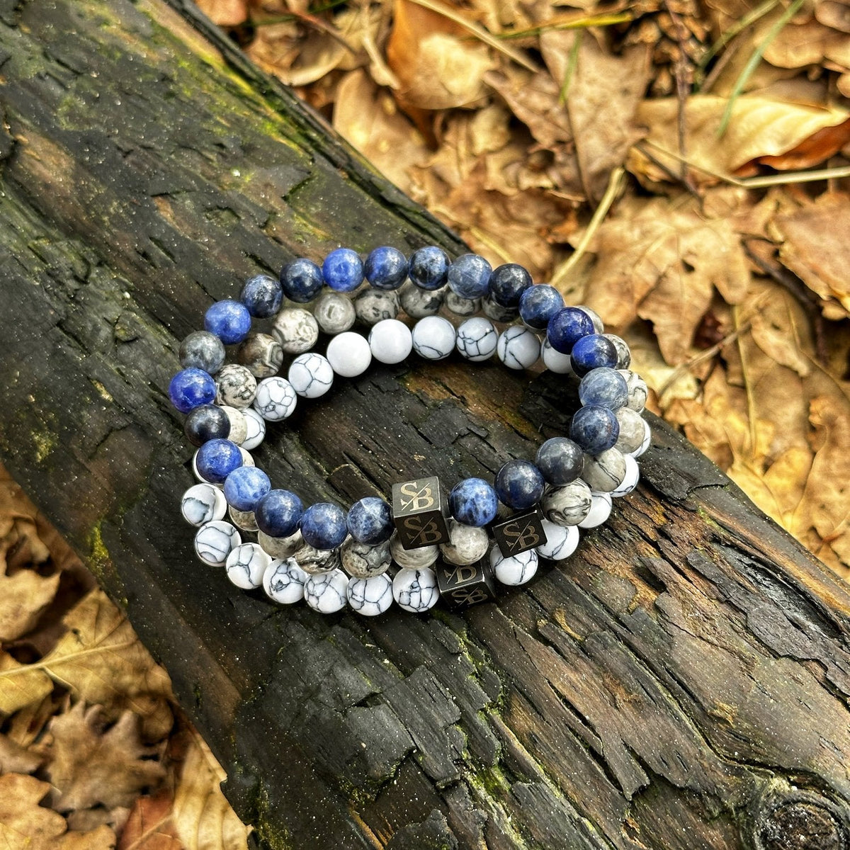 Heren Armband | Lapis Lazuli Stones (8mm)