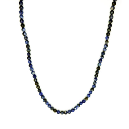 Royal Lapis Necklace (6mm)