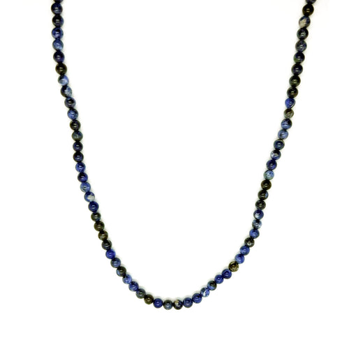 Royal Lapis Necklace (6mm)