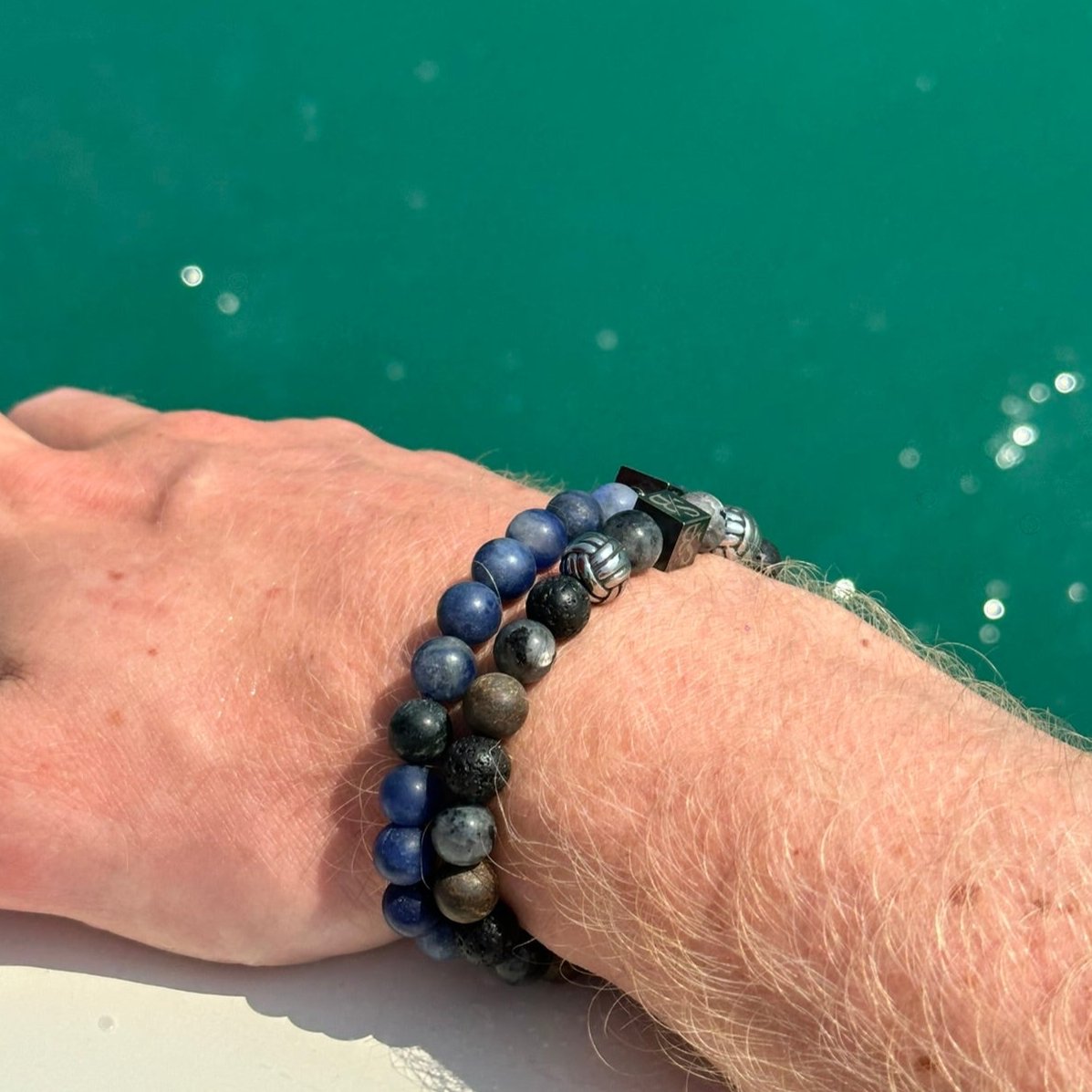 Heren Armband | Lapis Lazuli Stones (8mm)