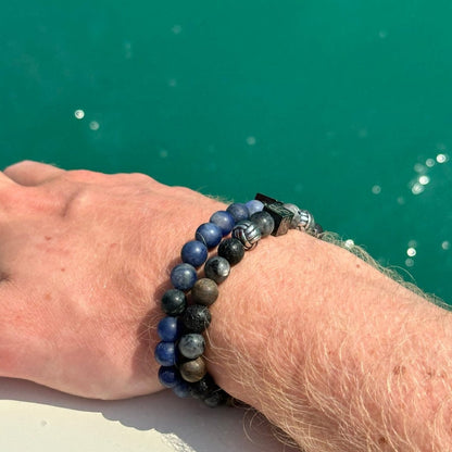 Heren Armband | Lapis Lazuli Stones (8mm)
