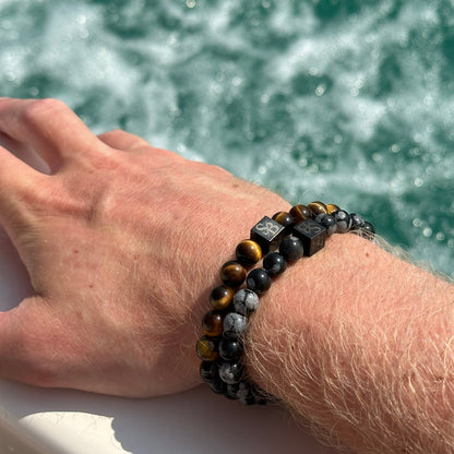 Snowflake Obsidian Stones (8mm)