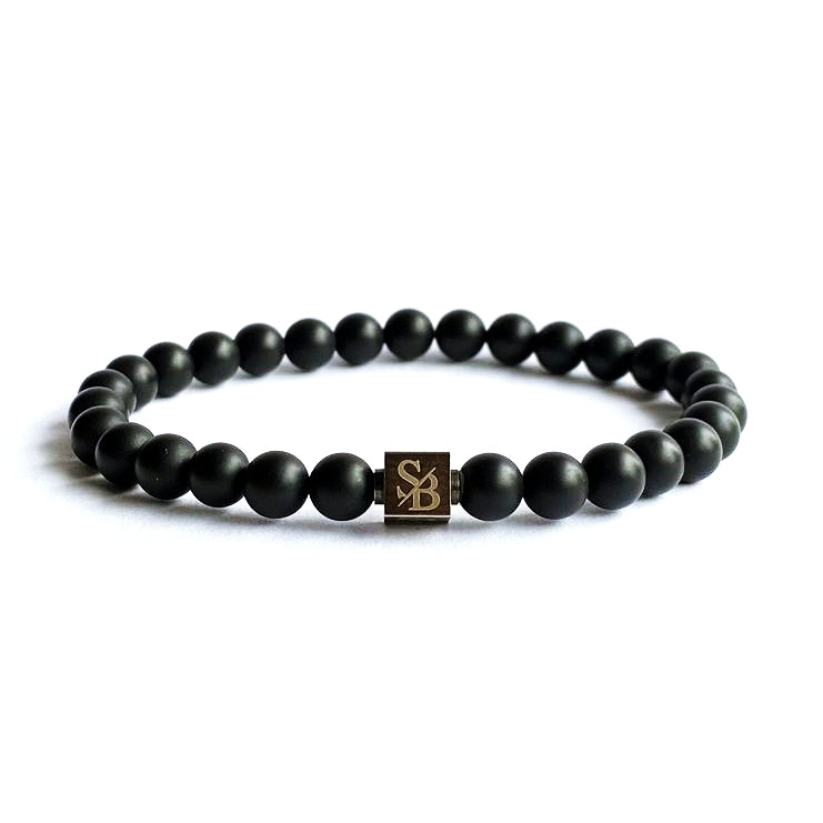 Matte Obsidian Stones (6mm)