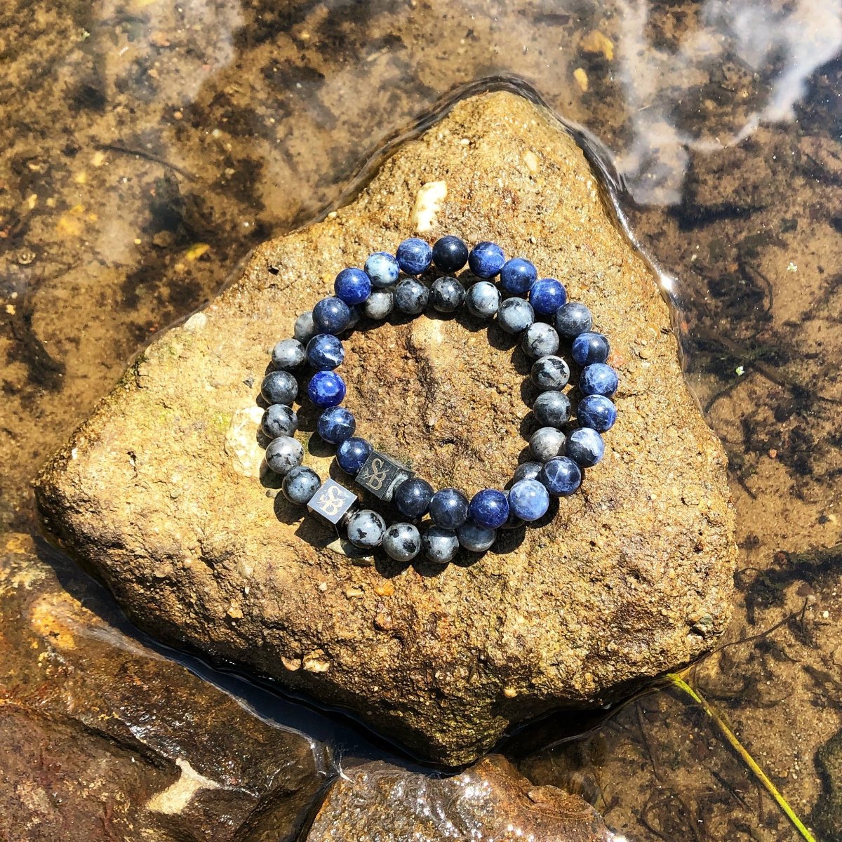 Heren Armband | Lapis Lazuli Stones (8mm)
