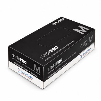 NitrilePRO Nitril Handschoenen Zwart 100 Stuks