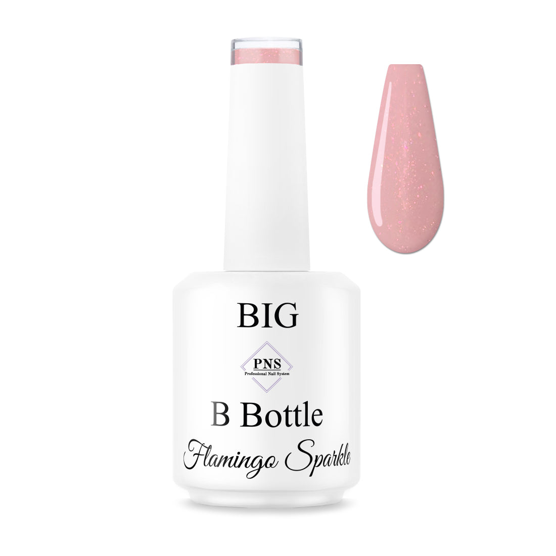 PNS BIG B Bottle Flamingo Sparkle