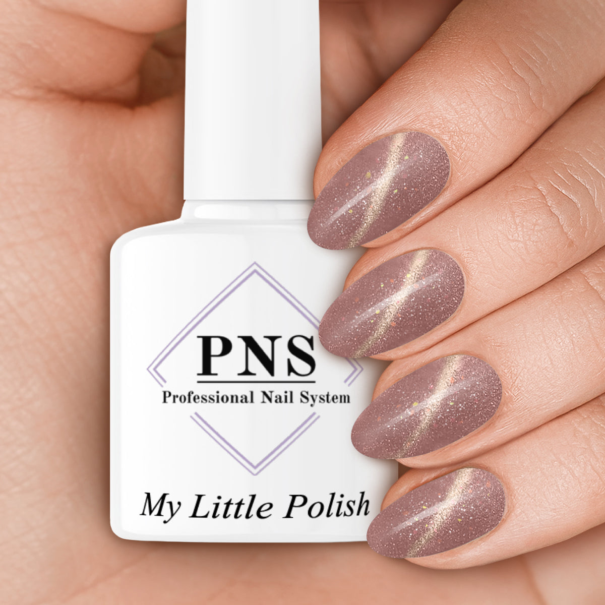 My Little Polish Dusted Mauve (cateye)