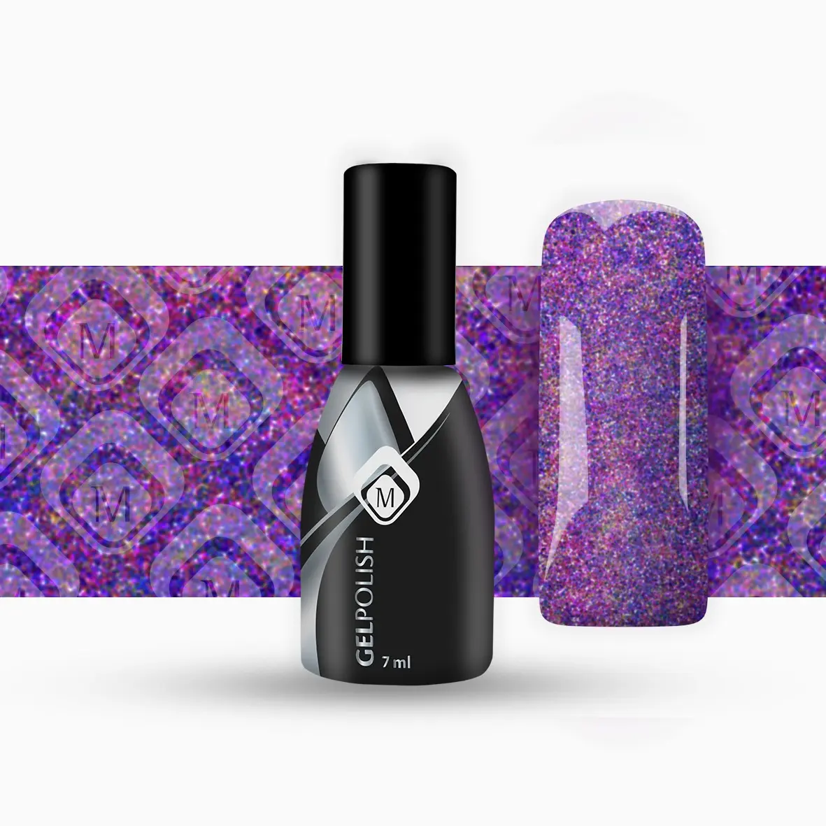 Magnetic Gelpolish Purple 5