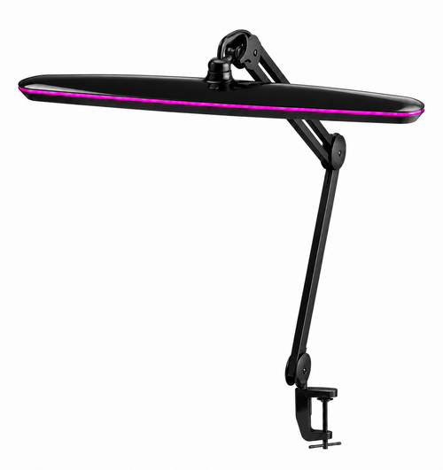 PNS zwarte Tafel LED Lamp met klem
