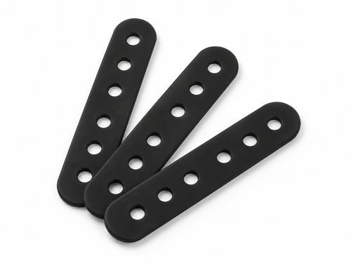 PNS Nail Polish Shaker RUBBERS 3x zwart