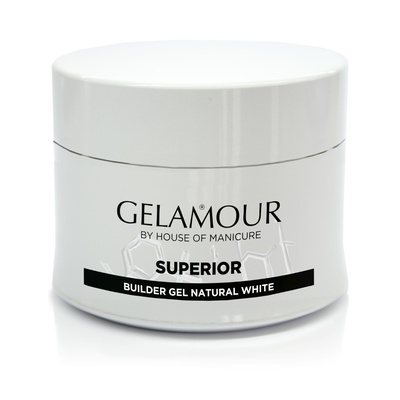 Gelamour Superior Builder gel Natural White 45 gram