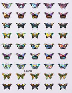 Sticker vlinder nr. 164