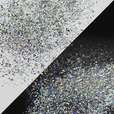 Glitter dust multi zilver/blauw  nr 15412