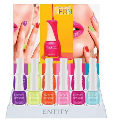 Entity Color Couture display Turn on the neon