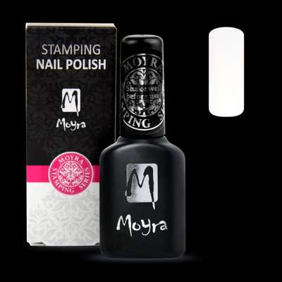 Moyra Smart polish Stempel nagellak sps 02 wit