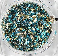 TFN Folie Glitter Blauw/goud