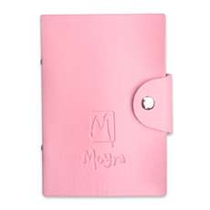 Moyra mapje voor stempelplaten roze