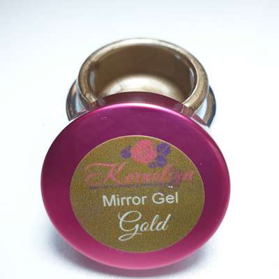 Korneliya Mirror chrome gel gold