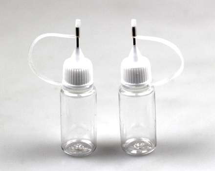 Flesje met doseerdop (plastic)